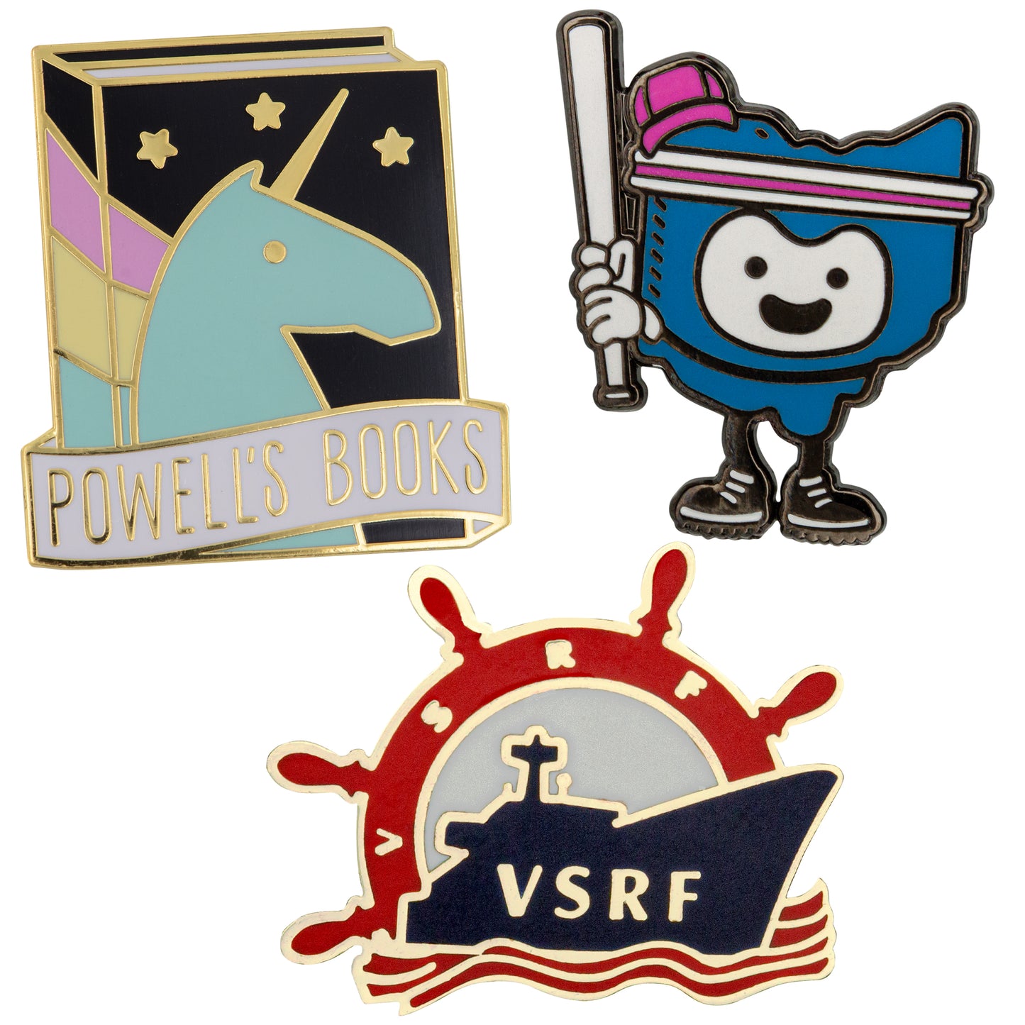 Custom Lapel Pins Die Struck Resin Hard Enamel (1")