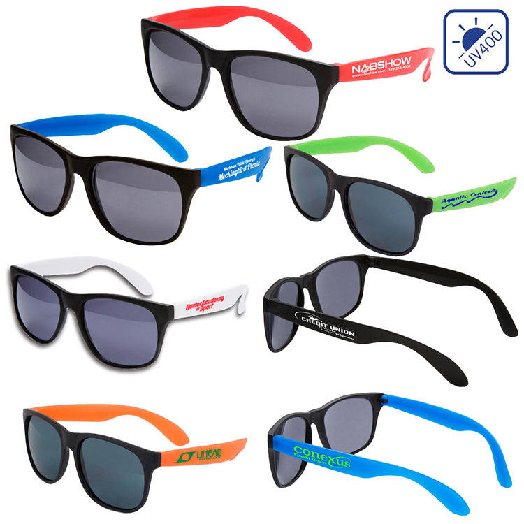 sg100-White "Newport Everyday" Matte Sunglasses