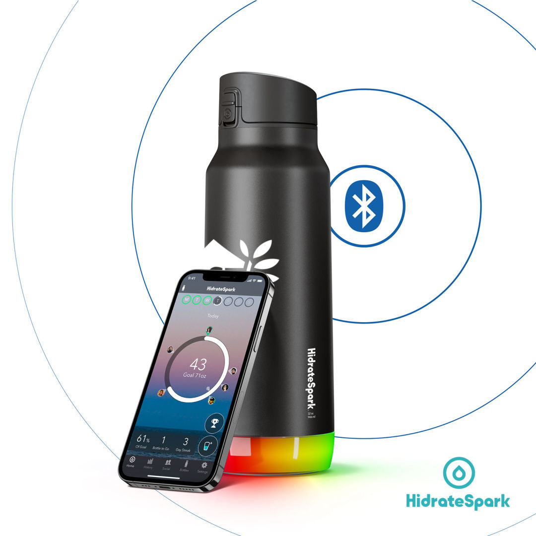 Hidrate Spark® PRO Chug Steel Water Bottle 32oz