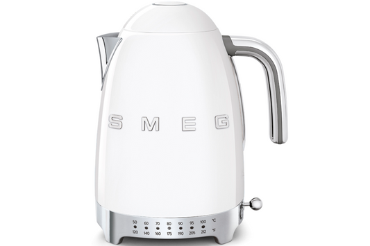 SMEG Variable Temperature Kettle - White Glossy