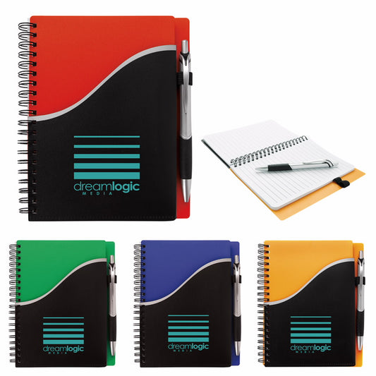 Blue Good Value™ Pitch Notebook with Jive Pen