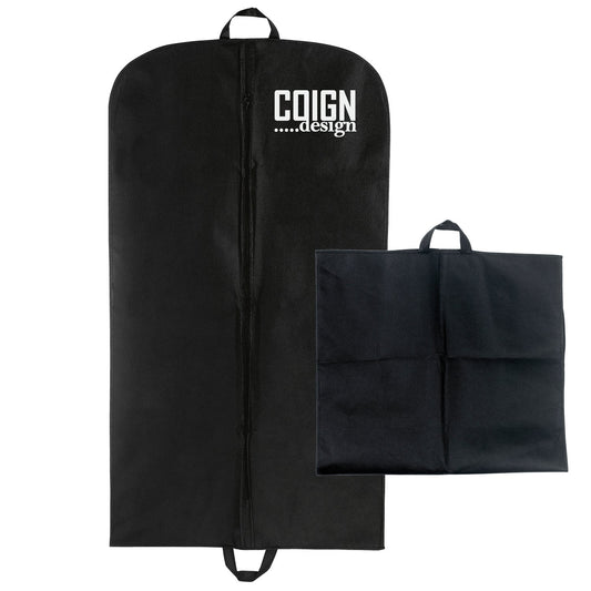 Front View of Black Good Value™ Basic Garment Bag