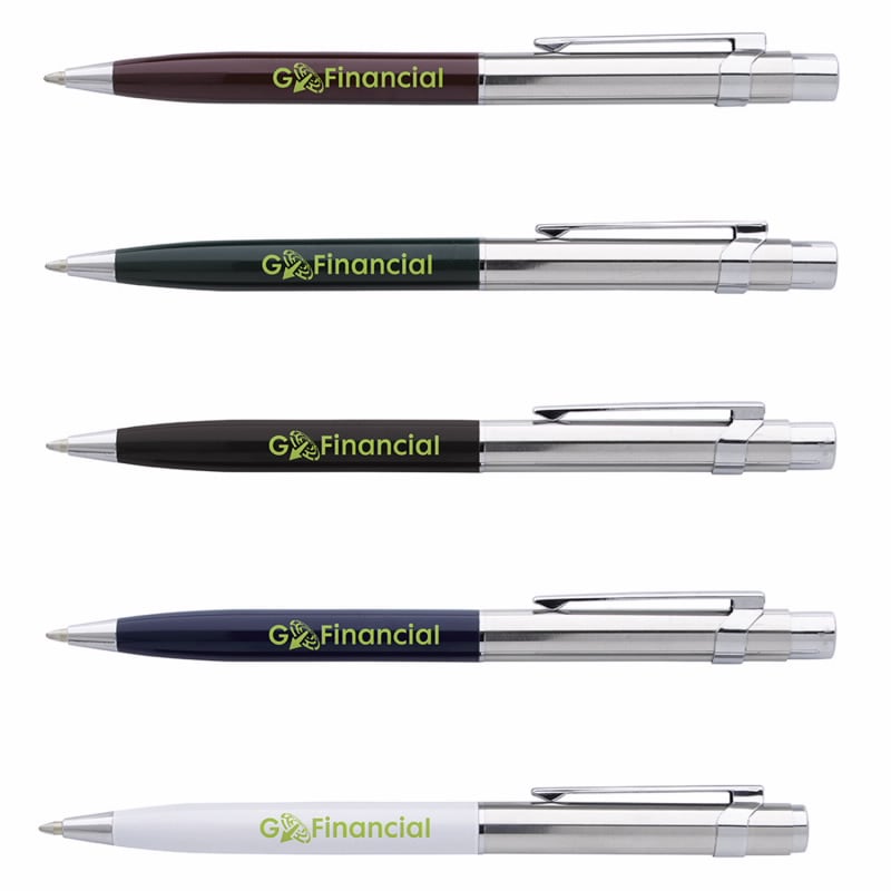 Front View of Black Souvenir® Path Pen