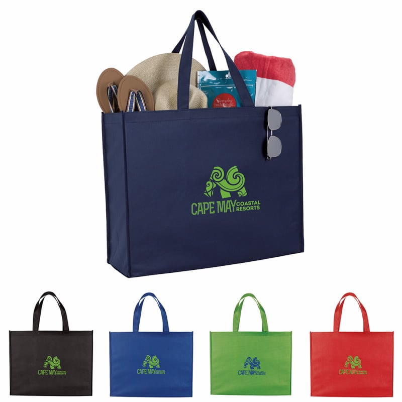 Black Good Value™ Non-Woven Shopper Tote