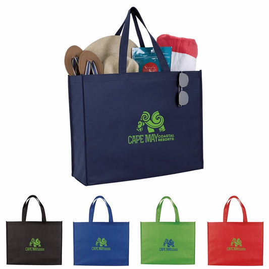 Black Good Value™ Non-Woven Shopper Tote