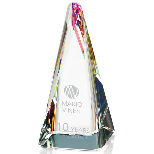 Front View of Clear JAFFA® Influential Award