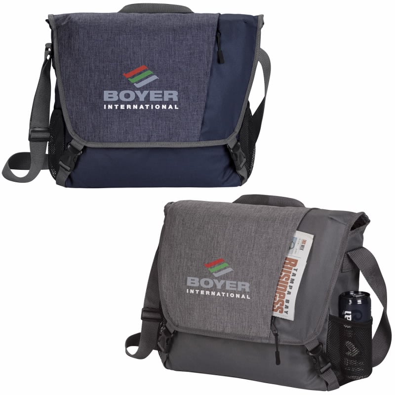 Charcoal Tuck Messenger