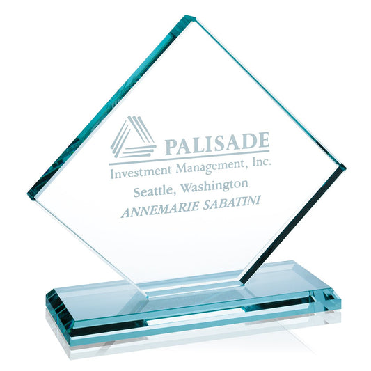 Front View of Jade JAFFA® Jade Diamond Award