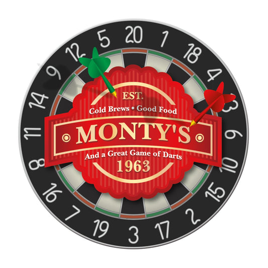 Front View of White Good Value™ 4" Circle Magnet