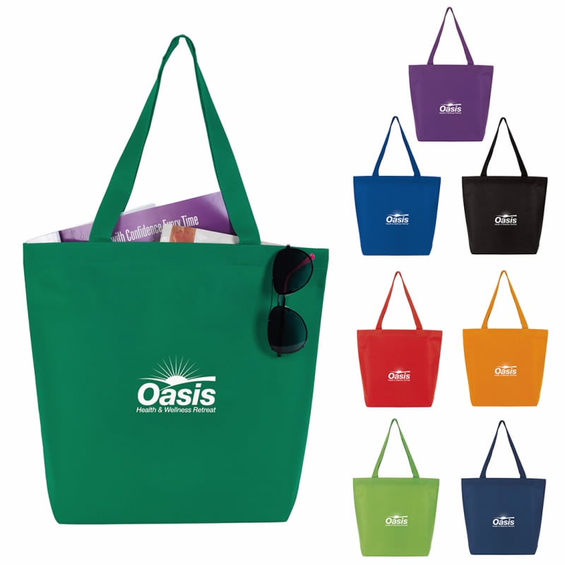 Black Good Value™ Non-Woven Convention Tote