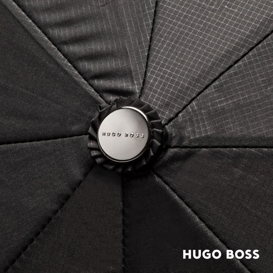 Hugo Boss Grid Pocket Umbrella