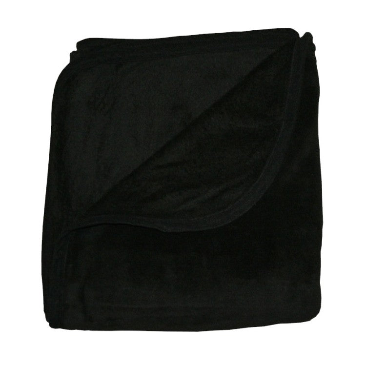 Black Coral Fleece Blanket