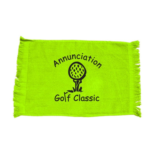 Colored Fringed Fingertip Towel