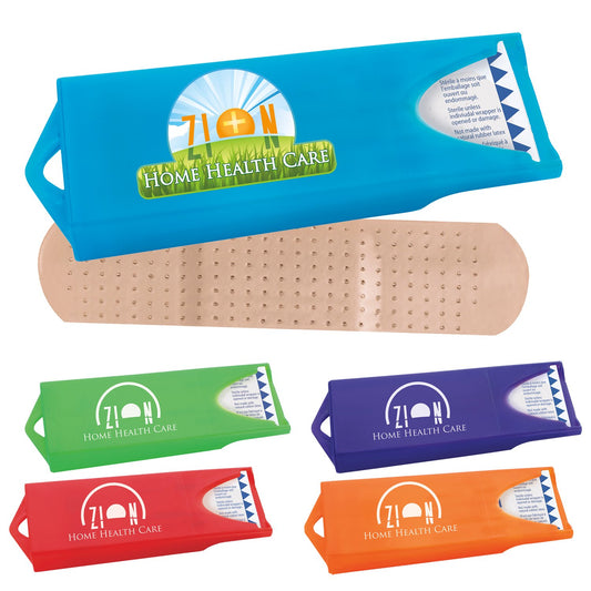 Translucent Blue Good Value™ Original Colored Dispenser w/Standard Bandages