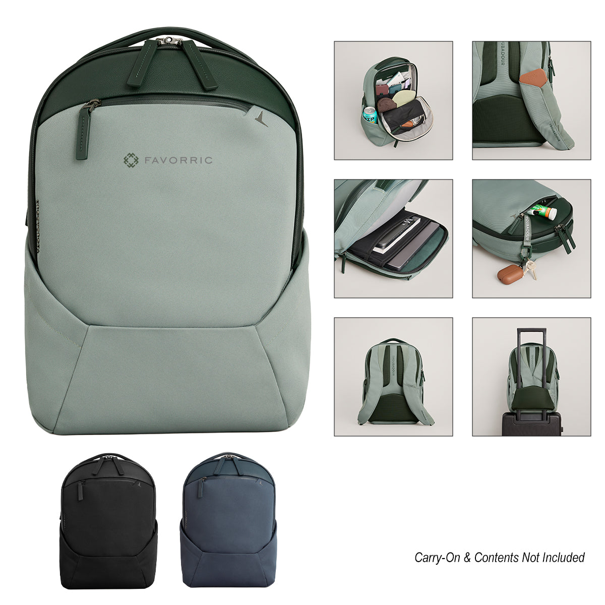Troubadour rPET Apex Compact Backpack 4.0
