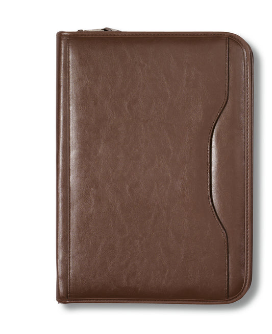 Brown Deluxe Executive Vintage Leather Padfolio