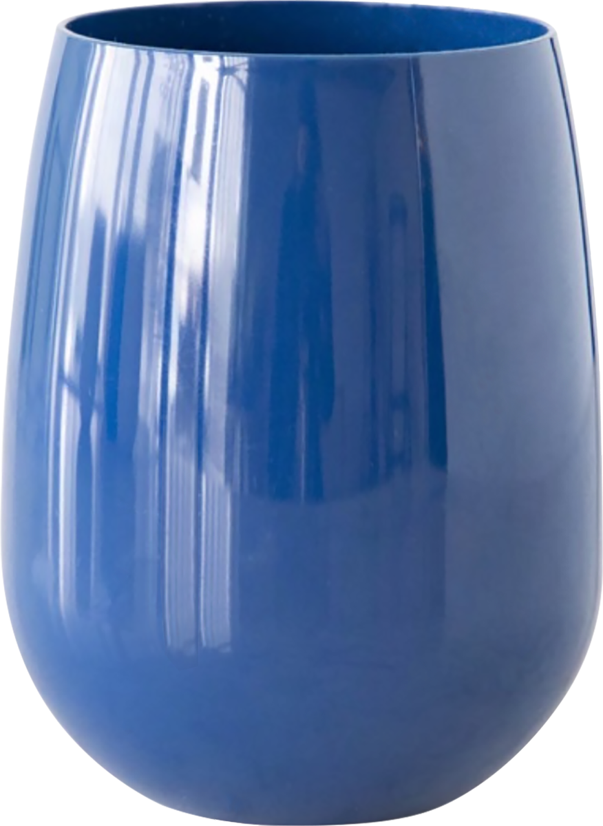 12oz Colored Stemless Wine Glass