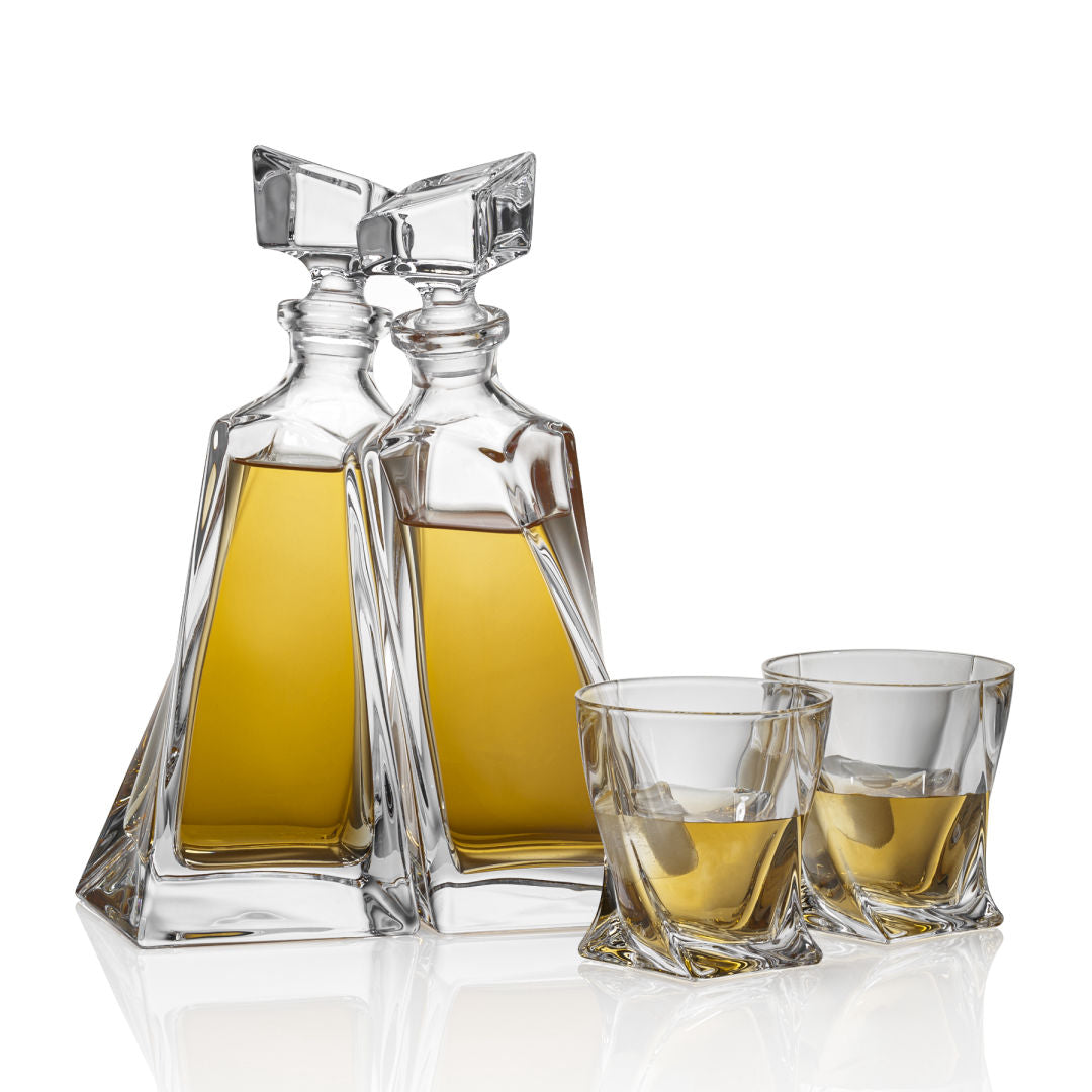 Bonham Twin Decanters Set