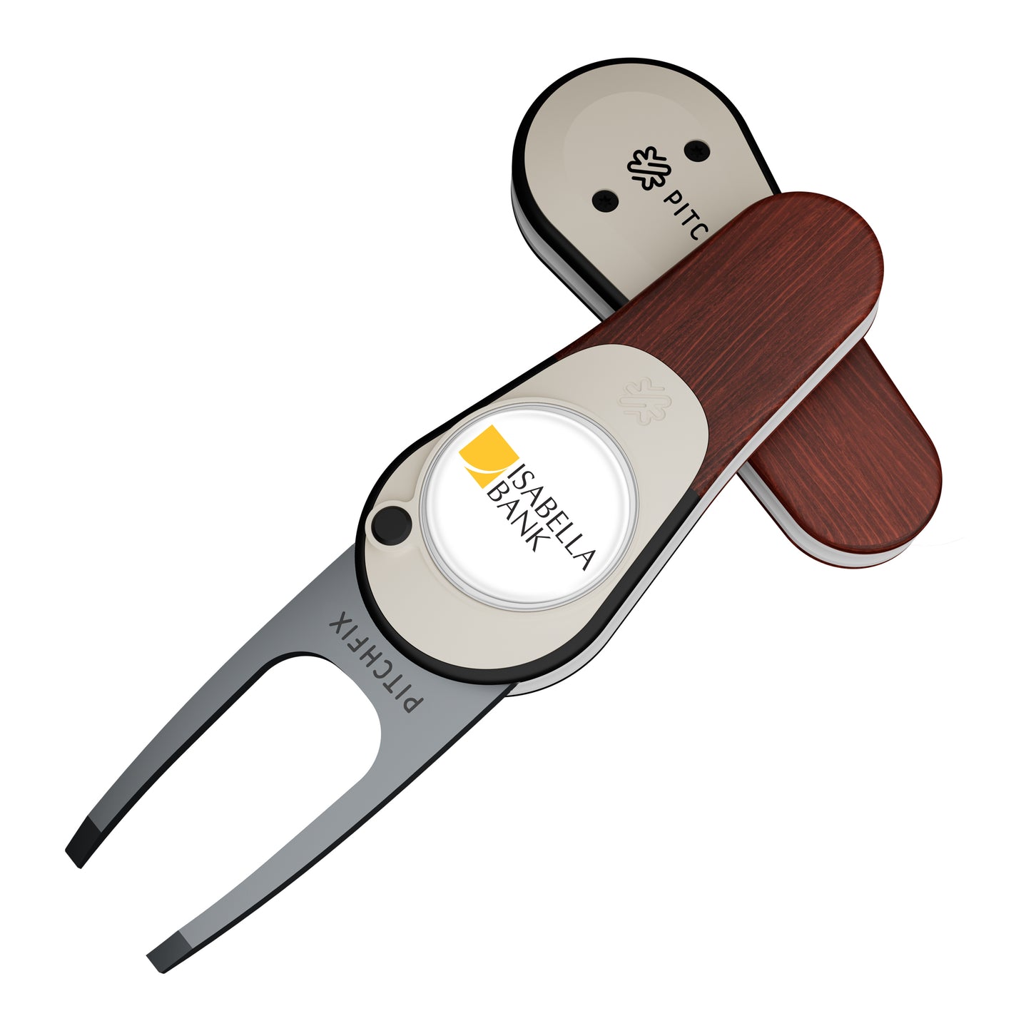 Pitchfix Woodie Golf Divot Repair Tool in Gift Box