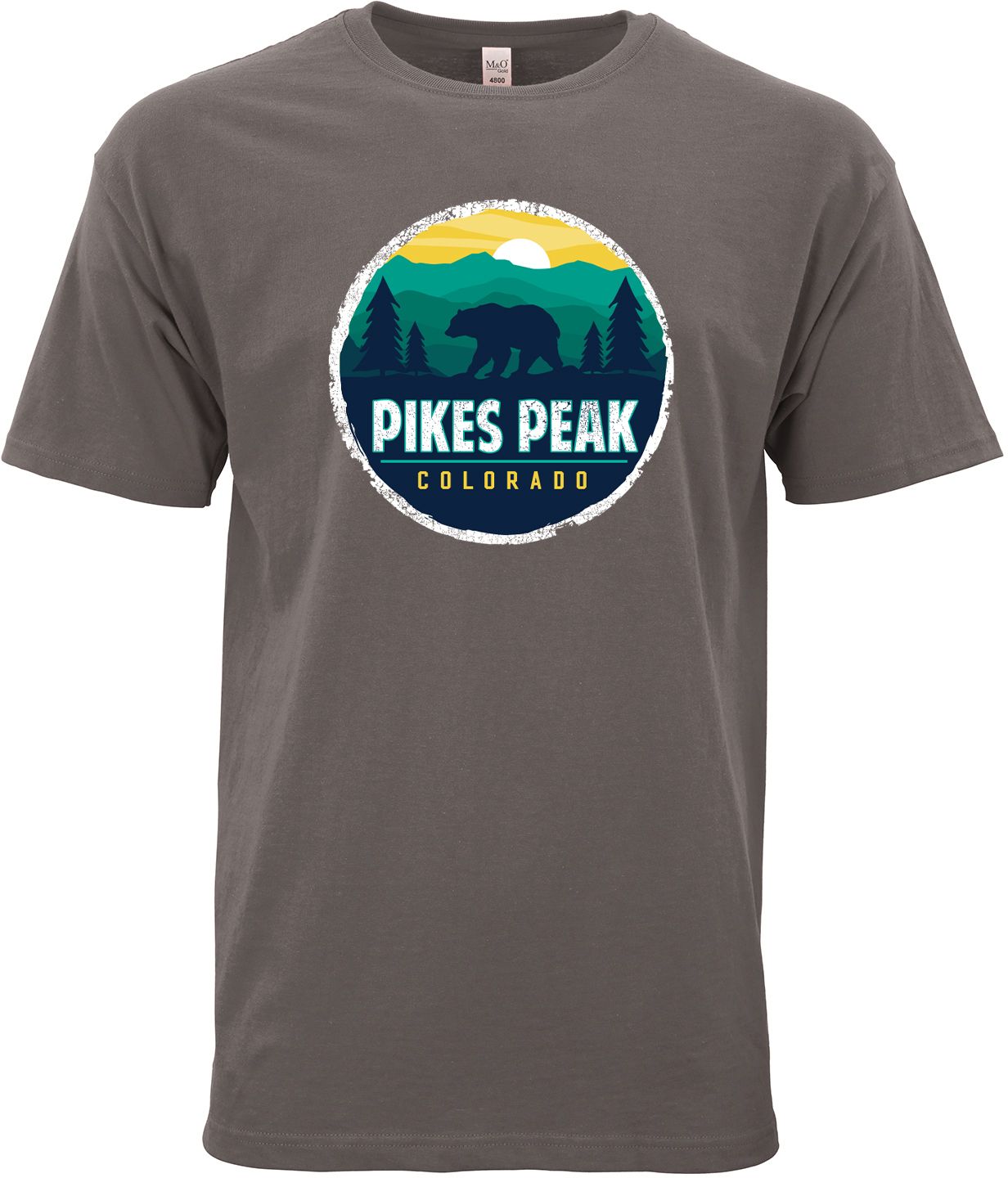 M&O UNISEX GOLD SOFT T-SHIRT 100% COTTON FULL CLR