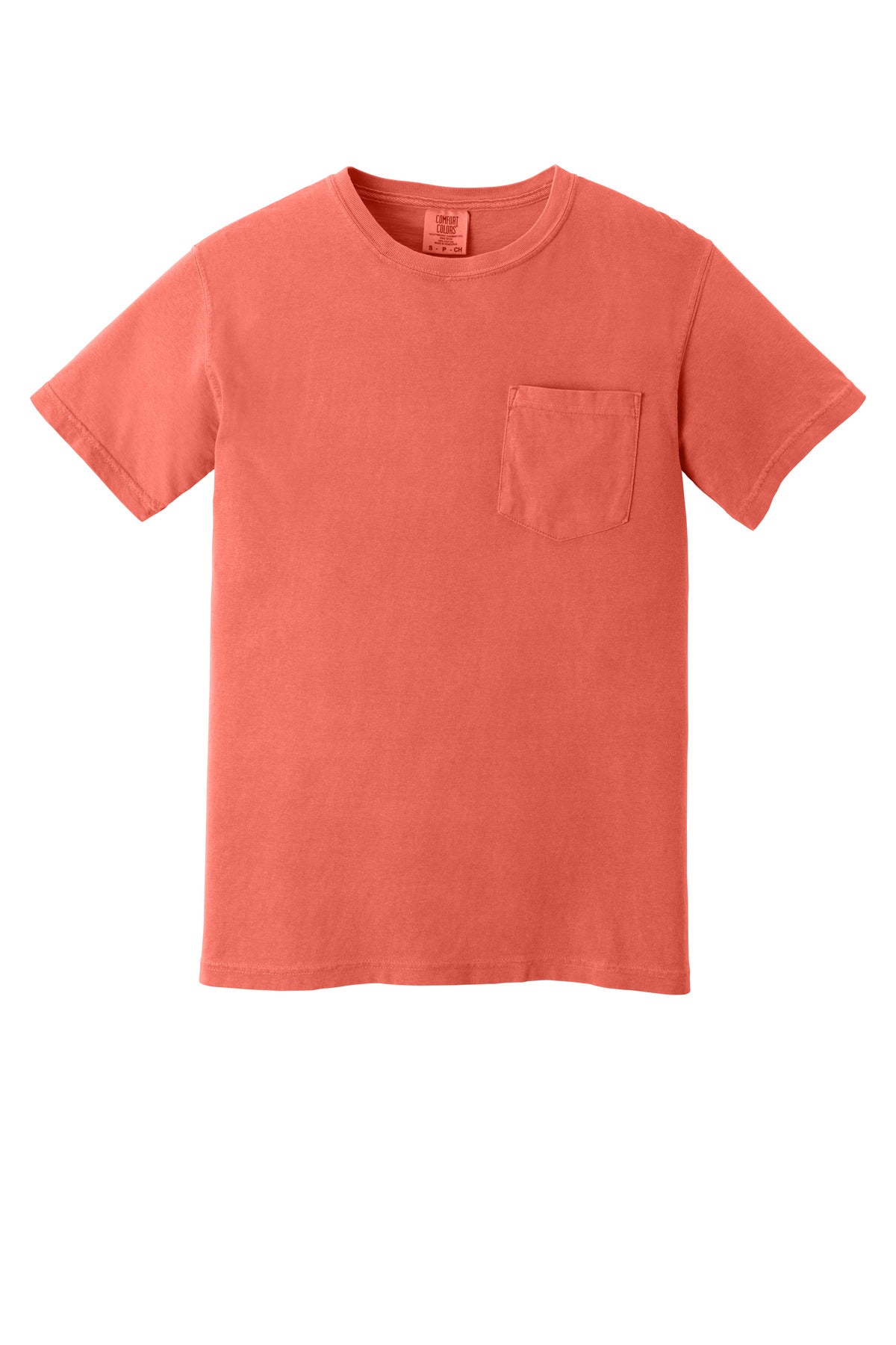 COMFORT COLORS Heavyweight Ring Spun Pocket Tee. 6030