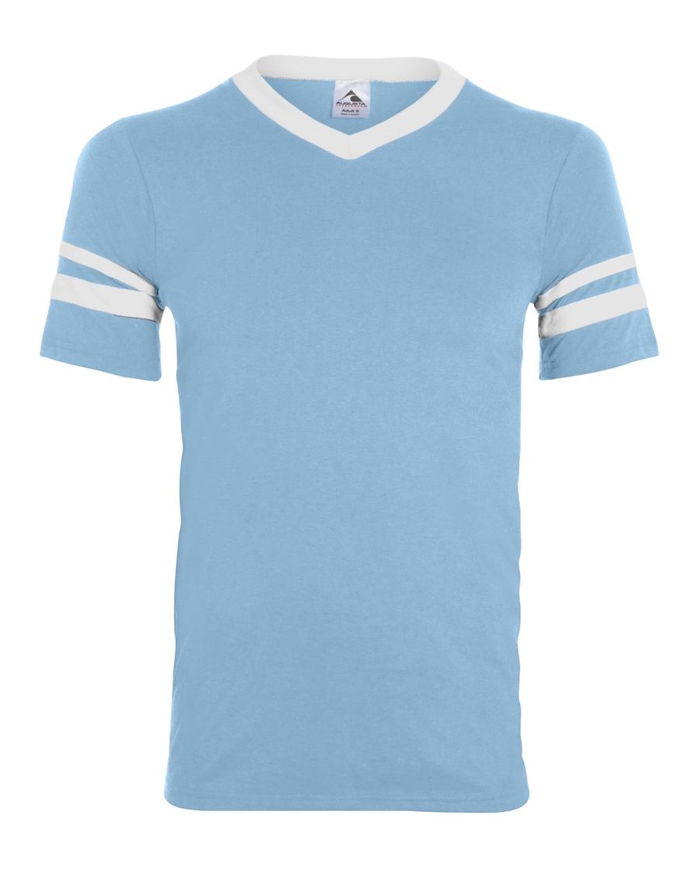 Youth V-Neck Jersey with Striped Sleeves - 361