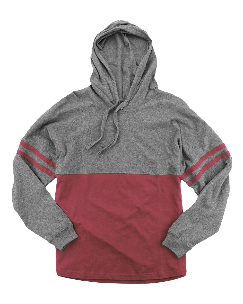 Women's Hooded Pom Pom Jersey T-Shirt - T18
