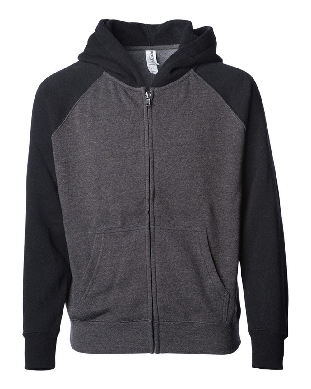 Youth Lightweight Special Blend Raglan Zip Hood - PRM15YSBZ