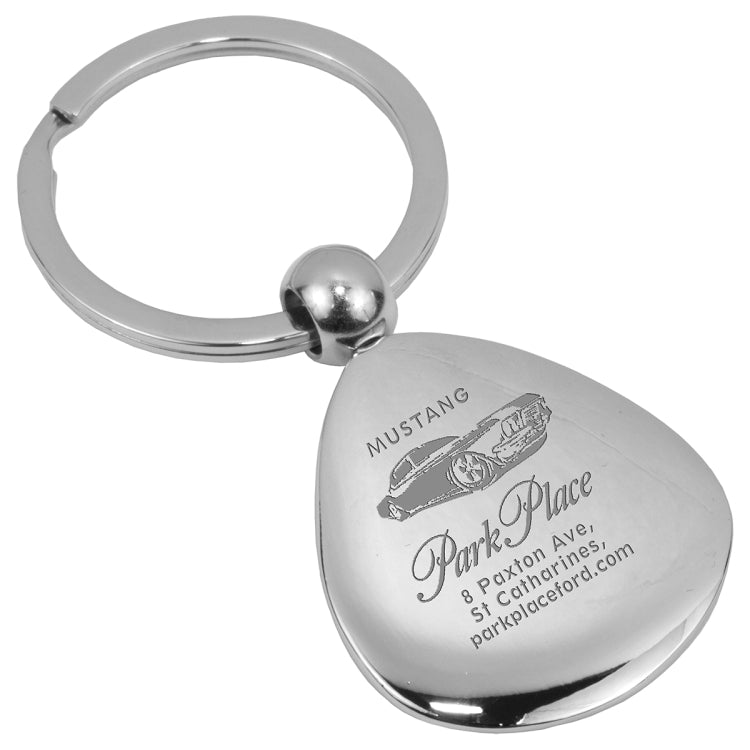 "Infini" Laser Engraved Metal Keyholder