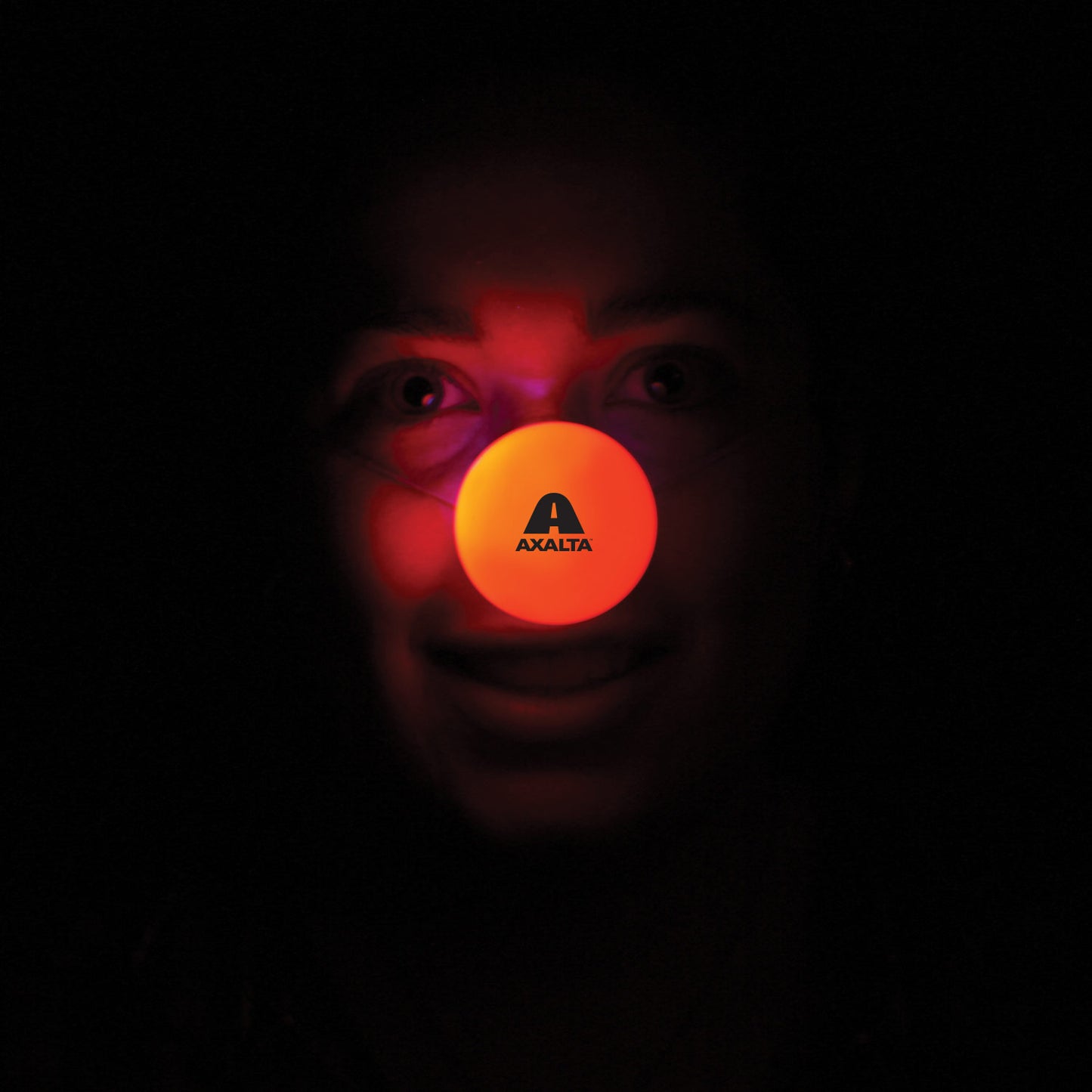 Red Light-Up Reindeer Nose