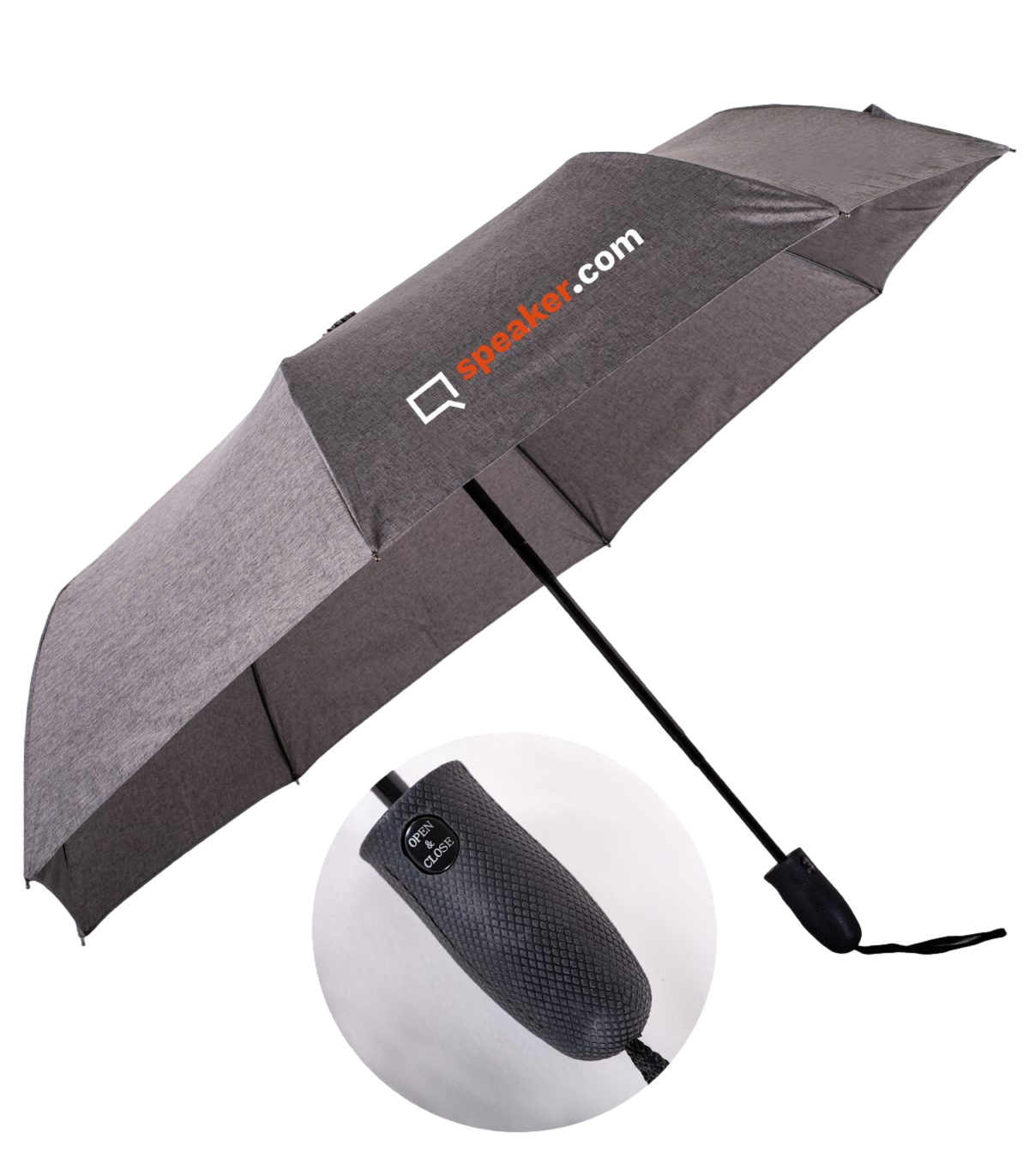 Gray The Mogul Umbrella