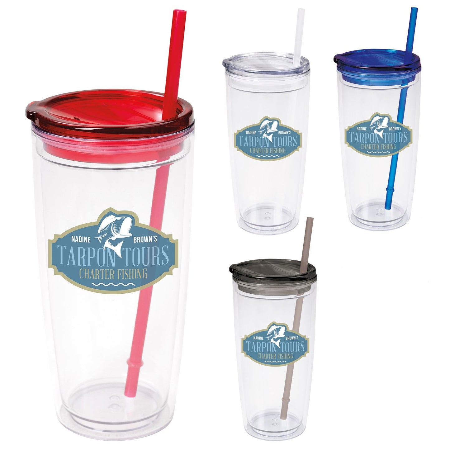 Clear Good Value™ Freezie Tumbler - 22 oz.