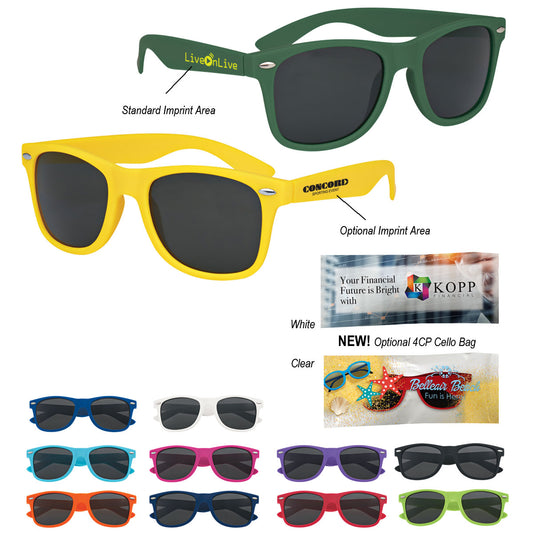 BLACK Velvet Touch Malibu Sunglasses
