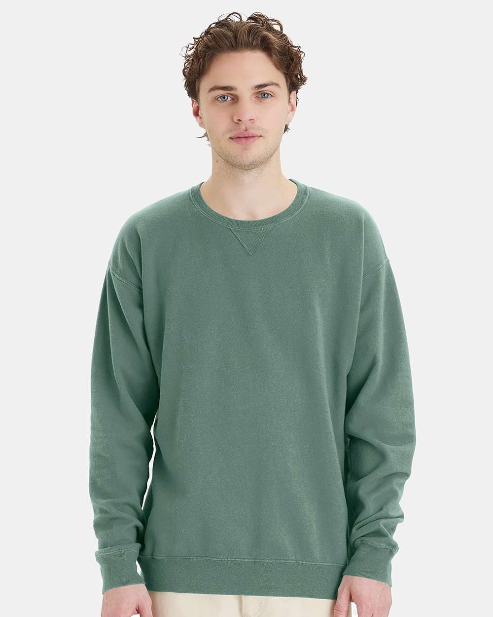 Unisex Garment-Dyed Crewneck Sweatshirt - GDH400