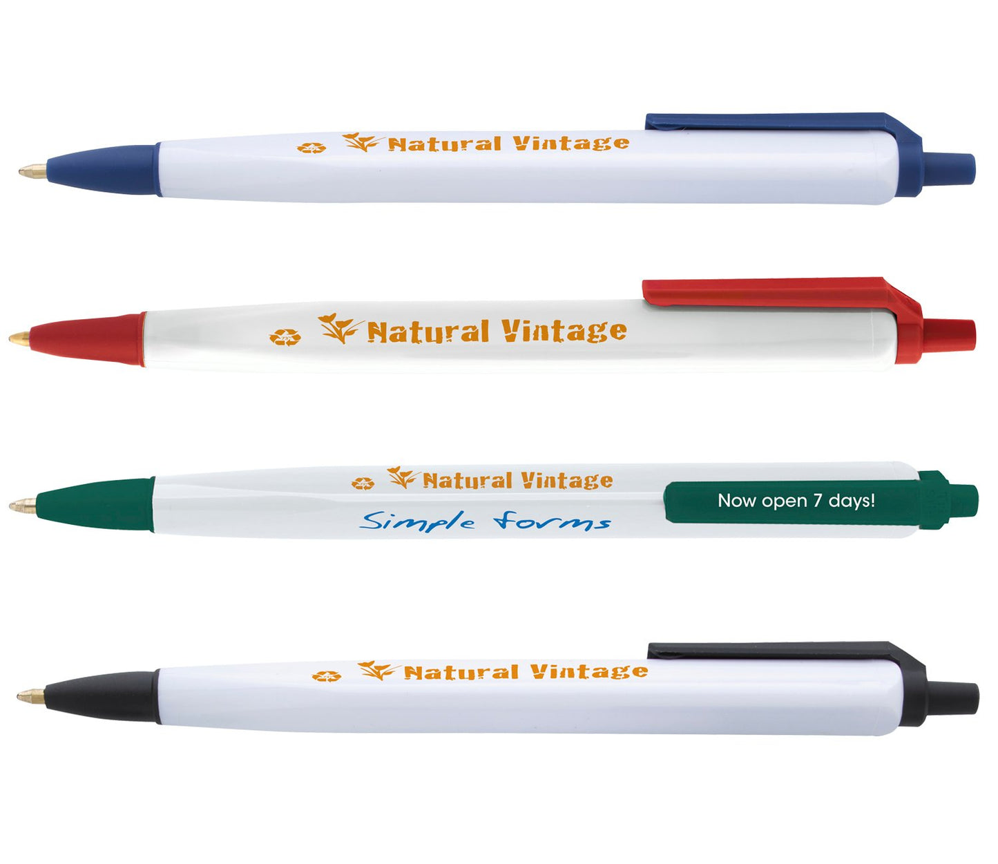 White Classic Collection Tri-Stic® RPET Pen
