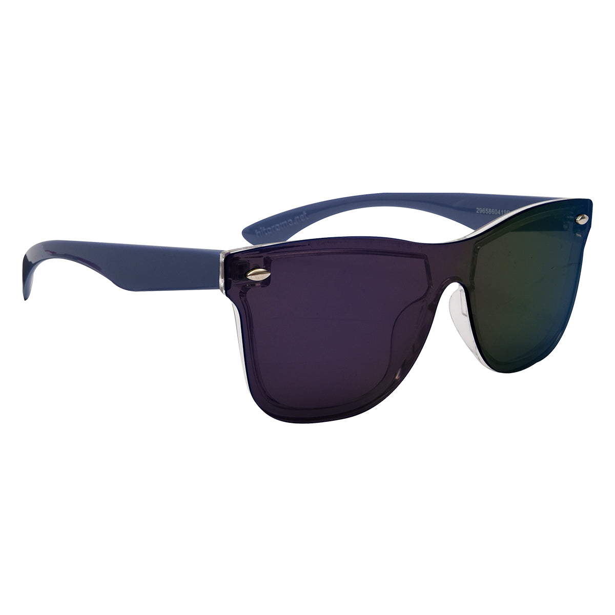 BLUE Outrider Mirrored Malibu Sunglasses