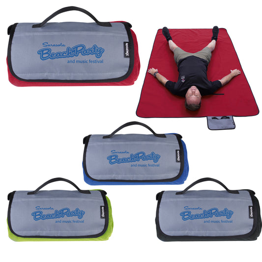 Black Koozie® Jumbo Picnic Blanket