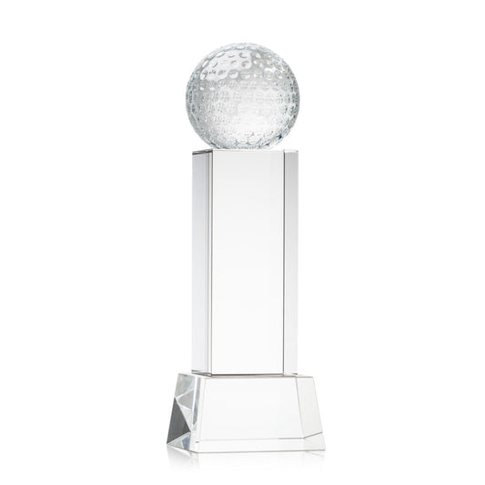 Golf Ball Award on Belcroft Base - Clear