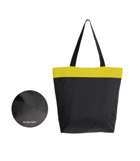 Black / Yellow The Monterey Tote Bag