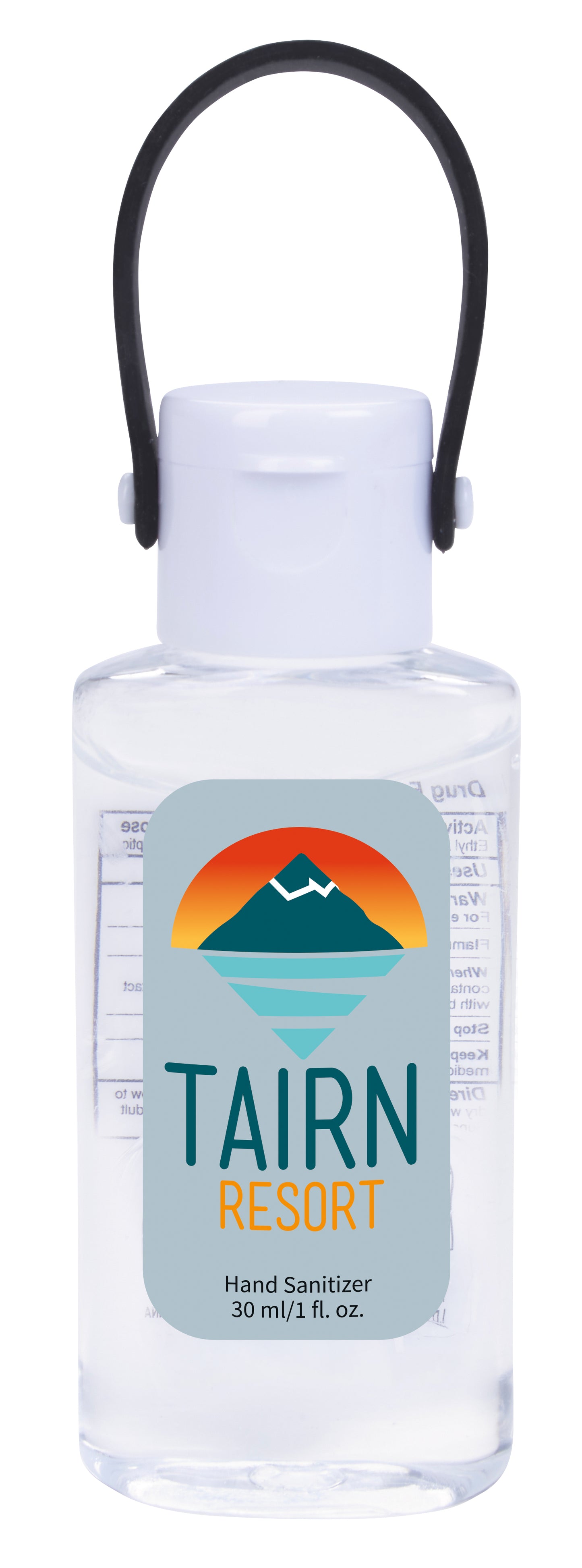 Front View of Blue Good Value™ 1 oz. Slim Hand Sanitizer with Hanger