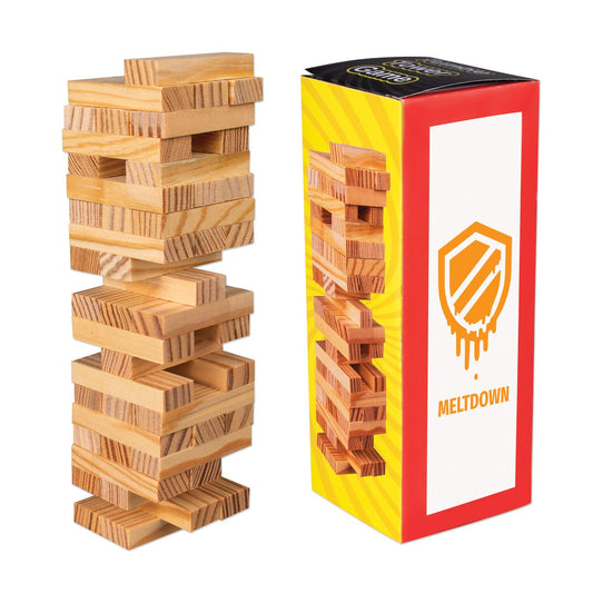 Multicolor Mini Wooden Tower Game