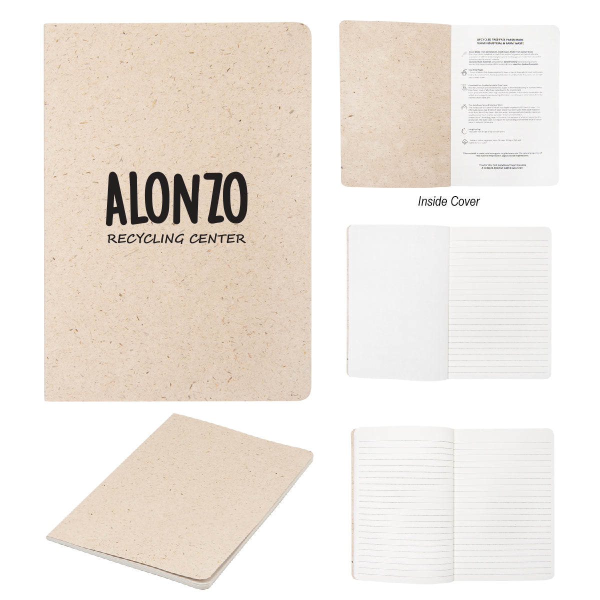 BEIGE Tree-Free Lemongrass Journal