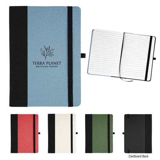 FSC LIGHT BLUE WITH BLACK Harper Pulp Journal