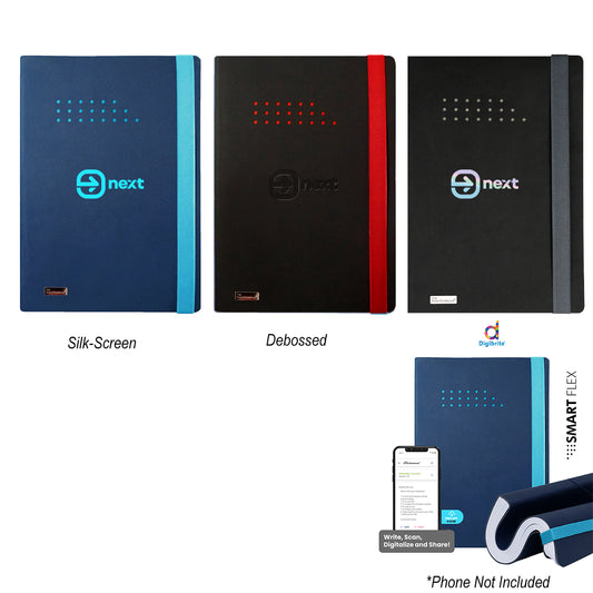 BLACK WITH GRAY The SmartNotebook Smart Flex