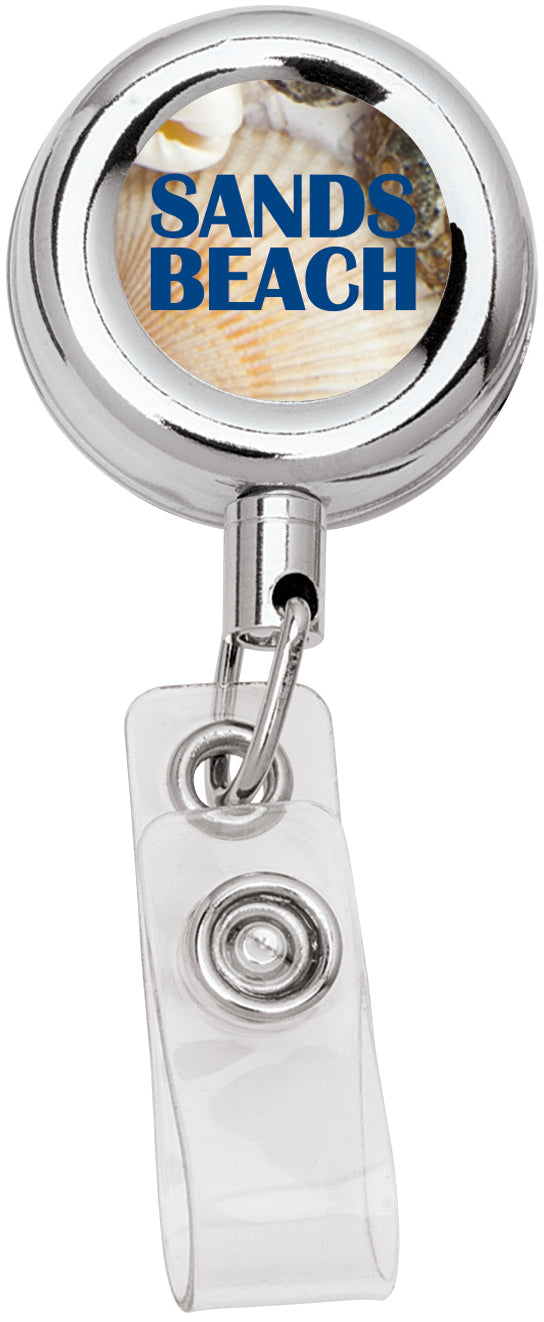 Metal Retractable Badge Holder