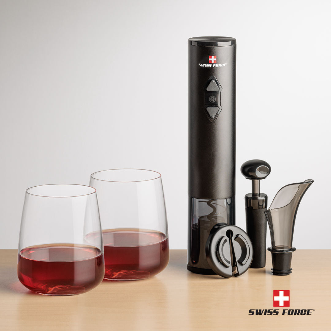 Swiss Force® Opener Set & Dunhill Stemless Wine