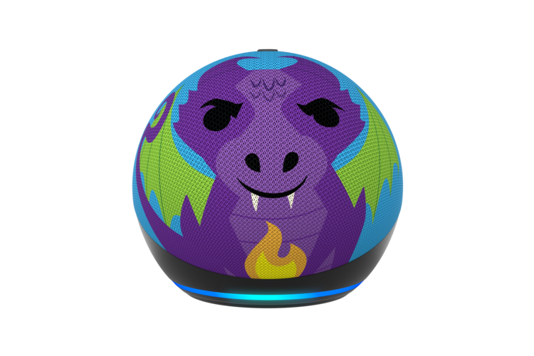 Amazon Echo Dot Kids Edition (5th Generation) - Dragon