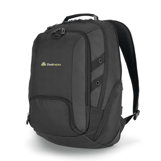 Black Vertex® Carbon Laptop Backpack