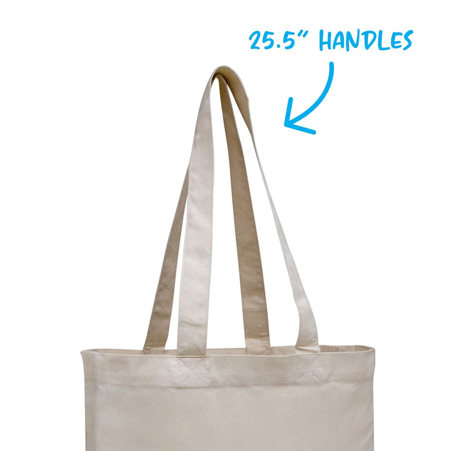 Natural V Natural Organic Gusseted Tote
