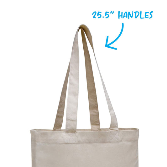 Natural V Natural Organic Gusseted Tote